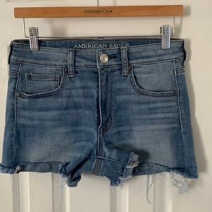American Eagle Super Super Stretch Hi-Rise Shortie Size 6 #176